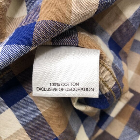 Cremieux Classics, Men's Long Sleeve Shirt Size Medium 100% Cotton New No Tag - Picture 11 of 11